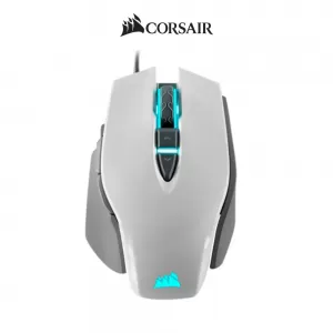 MOUSE GAMING CORSAIR M65 - RGB - ELITE WHITE - 18000 DP