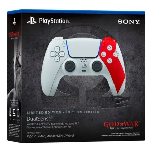 MANDO PS5 DUALSENSE EDICIÓN 20 ANIVERSARIO GOD OF WAR