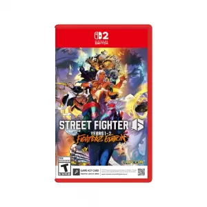 VIDEOJUEGO STREET FIGHTER 6 YEARS 1-2 FIGHTERS EDITION SWITCH 2 LATAM